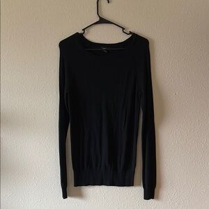 Black lightweight sweater